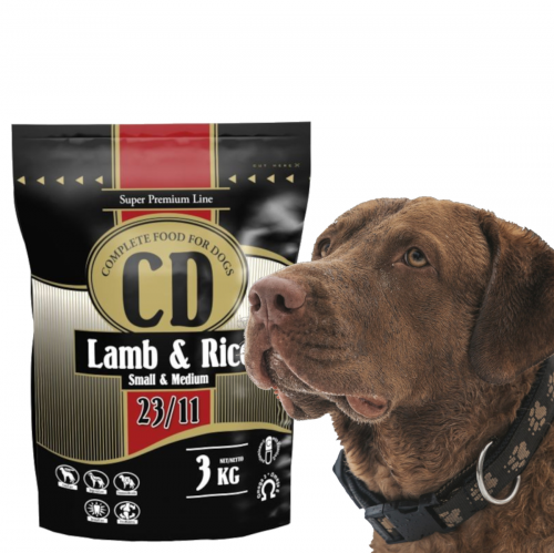 Delikan CD Lamb Rice Small i Medium 3 kg