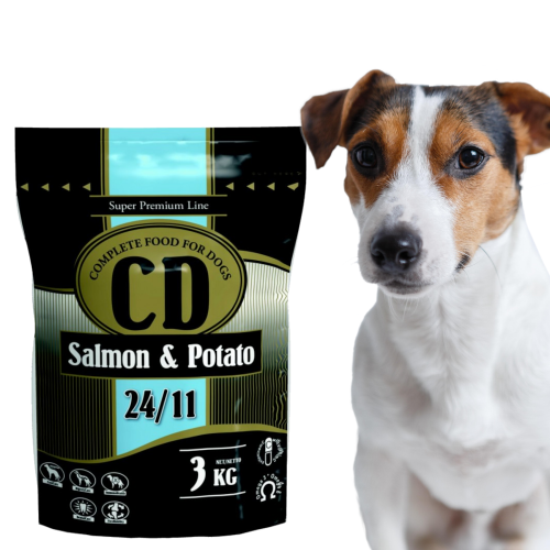 Delikan CD Salmon &amp; Potato 3 kg