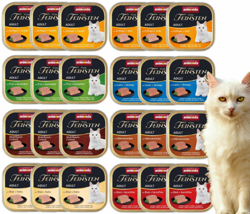 Animonda vom Feinsten Cat Adult tacka 24 x 100g Mix smaków